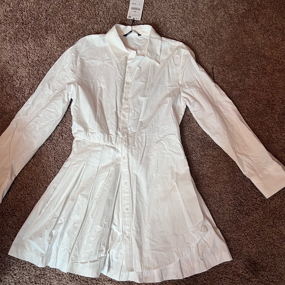 Zara White Dress